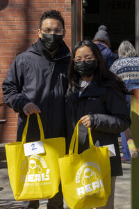 David and Sherley at REAL Program Scavenger Hunt