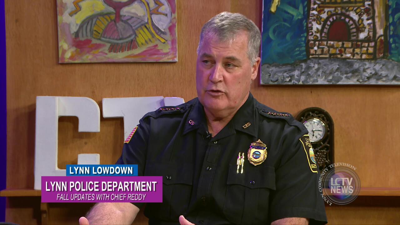 LCTV News Interview Lynn Police Department Fall updates with Chief